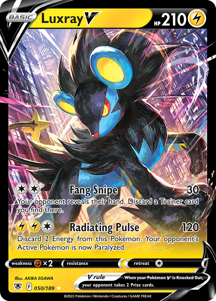 Astral Radiance Luxray V #50/189
